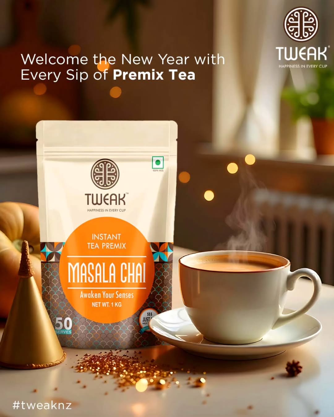 Tweak Masala chai - Awaken Your Senses - Tweak